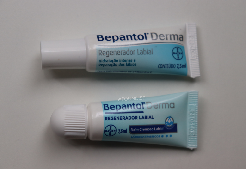 Cuidados para corpo e rosto da Bepantol Derma detalhe balms