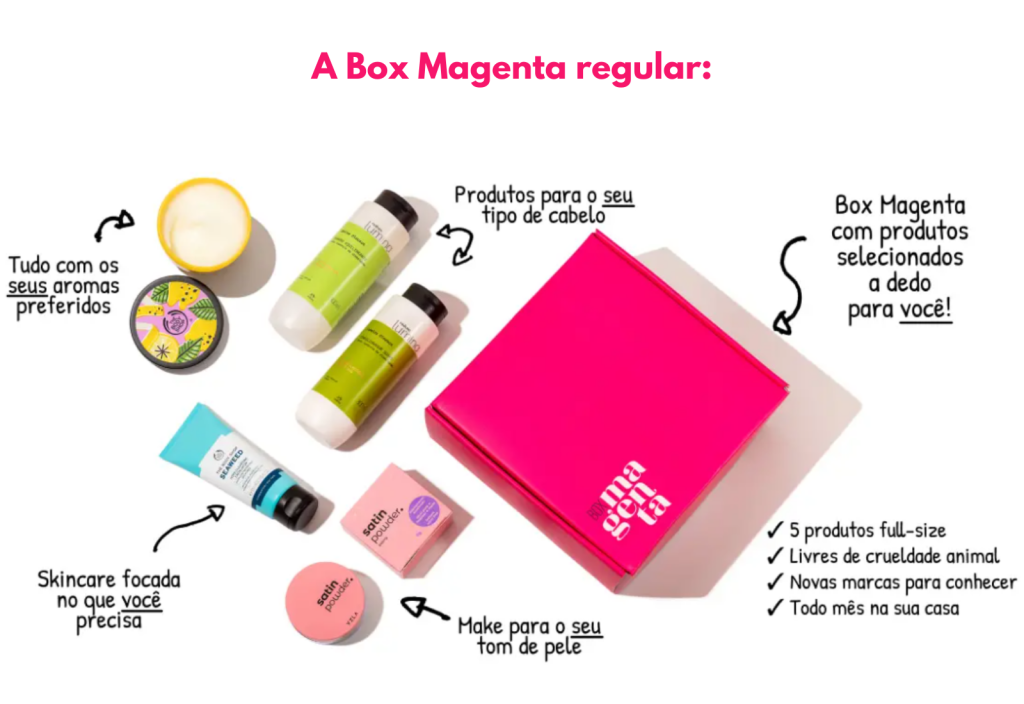 Box Magenta - descrição