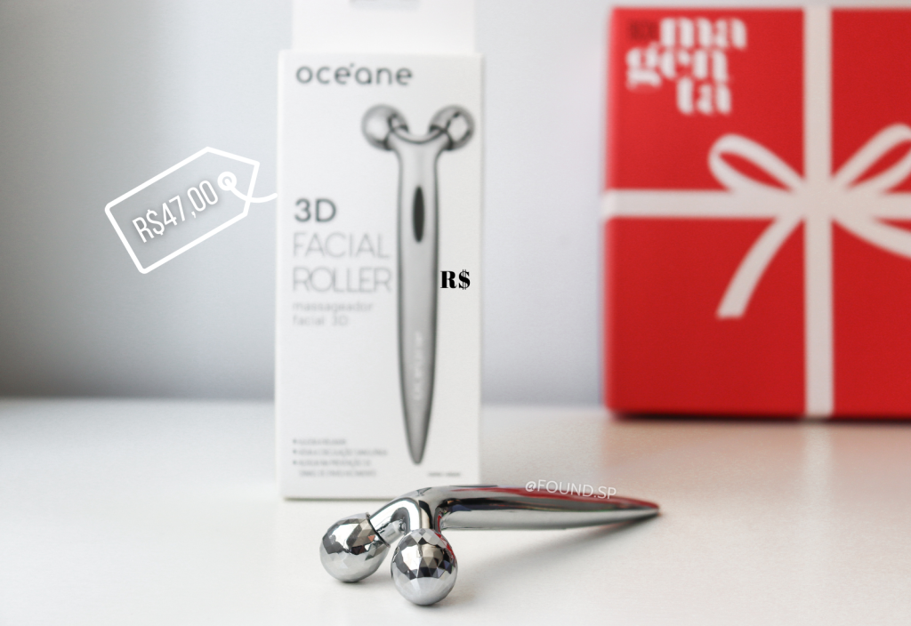 Massageador Facial 3D Roller Océane